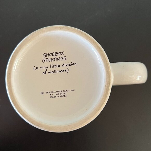 Vintage HALLMARK “I Can Bring Home the Bacon, Fry It Up in a Pan..." Mug ~ 1980s - Picture 10 of 11